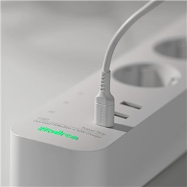 چند راهی برق و شارژر هادرون Hadron P343 GAN دارای 3 پورت