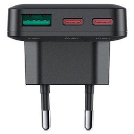 شارژر دیواری ایس فست ACEFAST A100 PD65W GaN Fast Charger توان 65 وات