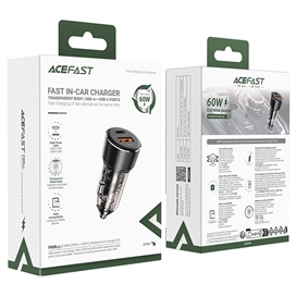 شارژر فندکی ایس فست ACEFAST B12 Fast Charger توان 60 وات