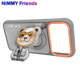 قاب برند نیمی با استند مدل Nimmy Cool & Cute Case Series مناسب برای Apple iPhone 17 Pro Max