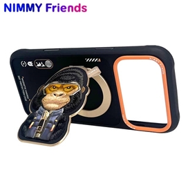 قاب برند نیمی با استند مدل Nimmy Cool & Cute Case Series مناسب برای Apple iPhone 17 Pro Max