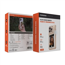 مانیتور سلفی پرودو مدل Porodo Lifestyle Selfie Screen Monitor Magnetic Mirroring Device