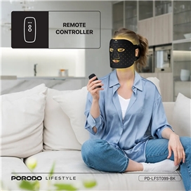 ماسک نور درمانی صورت پرودو مدل PD-LFST099 با 7 رنگ LED