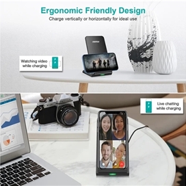 شارژر وایرلس 10 وات چویتک مدل T524-S