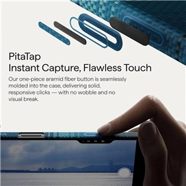 قاب آیفون 17 پرو مکس برند پی تاکا مدل PITAKA Ultra Slim Moment · Moonrise (PitaTap) مناسب برای Apple iPhone 17 Pro Max