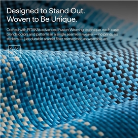 قاب آیفون 17 پرو مکس برند پی تاکا مدل PITAKA Ultra Slim Moment · Moonrise (PitaTap) مناسب برای Apple iPhone 17 Pro Max