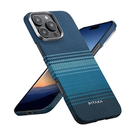 قاب آیفون 16 پرو مکس برند پی تاکا مدل PITAKA Moonrise Tactile Woven مناسب برای Apple iPhone 16 Pro Max
