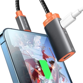 کابل تبدیل 1 به 2 لایتنینگ مک‌دودو Mcdodo CA-0490 Oryx Series Lightning to Dual Lightning Cable