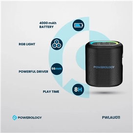 اسپیکر بلوتوثی 25 وات پاورولوژی Powerology Portable Load Speaker PWLAU011