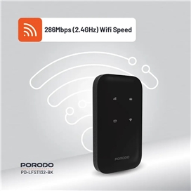 مودم جیبی پرودو Porodo Pocket Router 4G LTE/Wifi 6 PD-LFST132