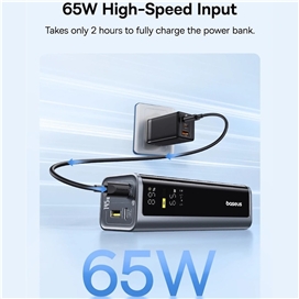 پاوربانک 145 وات 20800 آمپر بیسوس Baseus EnerGeek GP12 Power Bank PPAP-20E5