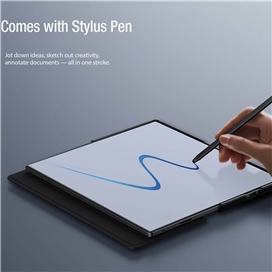 کیف کلاسوری چرمی نیلکین مدل Qin Pro مناسب Galaxy Z Fold7