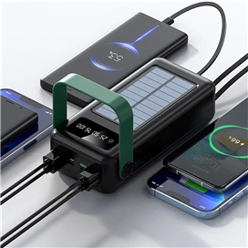 پاوربانک خورشیدی 80000 گرین لاین Green Lion Solar Max Power Bank GNSLRPB80KBK