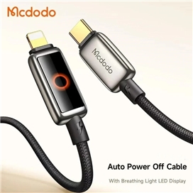 کابل شارژ لایتنینگ به تایپ سی مک دودو Mcdodo CA-667 36W USB-C to Lightning Auto Power Off Cable