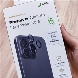 محافظ لنز دوربین برند جی سی پال JCPAL مدل Preserver مناسب برای Apple iPhone 17 Pro Max