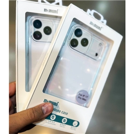 قاب شفاف تلقی برند ممومی memumi مدل Full Cover Camera مناسب برای Apple iPhone 17 Pro Max