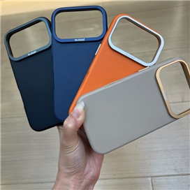 قاب چرمی مگسیف MagSafe برند ممومی memumi مدل Bo Ming Series مناسب برای Apple iPhone 17 Pro Max