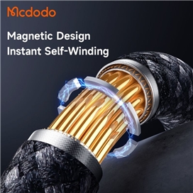 کابل دو سر تایپ سی با بدنه مگنتی مک دودو Mcdodo Magnetic Self Winding CA-2000