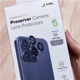 محافظ لنز دوربین برند جی سی پال JCPAL مدل Preserver مناسب برای Apple iPhone 17