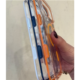 قاب مگسیف MagSafe ووی VAWIمدل شفاف مناسب برای Apple iPhone 17 Pro Max