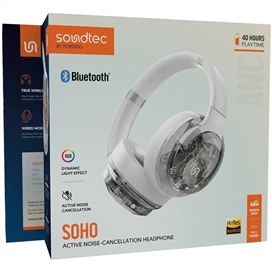 هدست بلوتوثی پرودو Porodo Soundtec Soho Headphone PDST2227