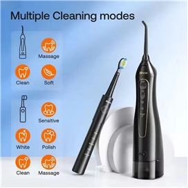 دستگاه شست و شوی دهان و دندان بیتوی مدل 5020E به همراه مسواک برقی