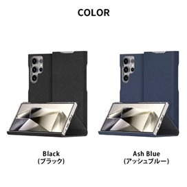 کیف چرمی گوشی برند آراری مدل Bonnet Stand مناسب برای Galaxy S25 Ultra