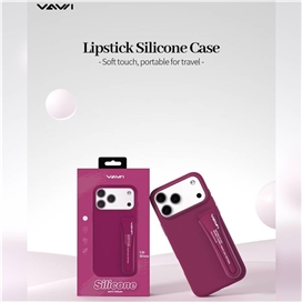 قاب برند ووی مدل Vawi lipstick silicone case مناسب برای Apple iPhone 17 Pro Max