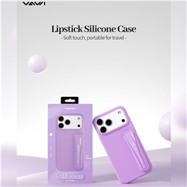 قاب برند ووی مدل Vawi lipstick silicone case مناسب برای Apple iPhone 17 Pro Max