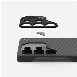 قاب گلکسی اس 25 اولترا برند آولومو مدل Aulumu Aramid Fiber Case مناسب برای SAMSUNG Galaxy S25 Ultra