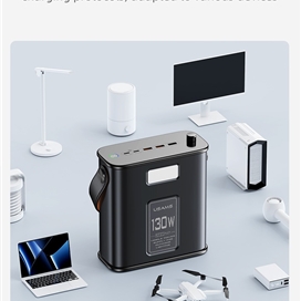 پاوربانک 80000 یوسمز USAMS CD196 80000mAh PowerStation توان 130 وات