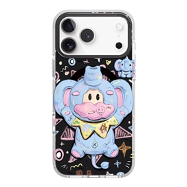 قاب برند OGBRO اوجی برو مدل Pink Star Elephant Series مناسب برای Apple iPhone 17 Pro Max