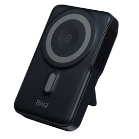پاوربانک وایرلس 10000 مگنتی بیوا Biva BP-029 Magnetic Wireless توان 20 وات با کابل متصل و استند
