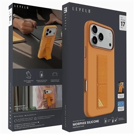 قاب برند لولو مدل Levelo Morphix Silicone Case مناسب برای Apple iPhone 17 Pro