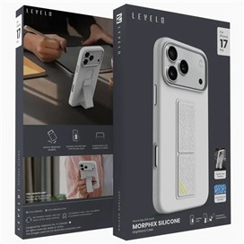 قاب برند لولو مدل Levelo Morphix Silicone Case مناسب برای Apple iPhone 17 Pro