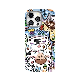 قاب OGBRO اوجی برو Beast Hunt Series White tiger kinght مناسب برای Apple iPhone 17