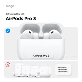 کاور کیس ایرپاد پرو 3 اپل برند Elago مدل Pager Hang مناسب برای AirPods Pro (3rd Gen)
