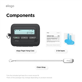 کاور کیس ایرپاد پرو 3 اپل برند Elago مدل Pager Hang مناسب برای AirPods Pro (3rd Gen)