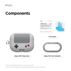 کاور کیس ایرپاد پرو 3 اپل برند Elago مدل AW5 Hang مناسب برای AirPods Pro (3rd Gen)