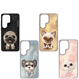 قاب برند سامسونگ نیمی مدل Nimmy Big Eye Cute Pet Case Series مناسب برای Samsung Galaxy S26 Ultra