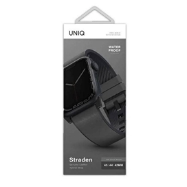 بند چرمی اپل واچ برند یونیک مدل Uniq Straden مناسب برای اپل واچ با سایز 44/45/46/49mm