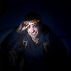 چراغ پیشانی شارژی پرودو Porodo Wave-Sensor Rechargeable LED Headlamp PDHDG08OG