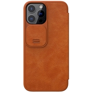 کیف چرمی نیلکین آیفون 13 پرومکس Nillkin Qin Leather Case iPhone 13 Pro Max