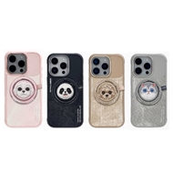 قاب و پاپ سوکت نیمی مدل Nimmy New Big Eye Cute Pet Case With Magnetic Pop Socket مناسب برای Apple iPhone 16 Pro Max