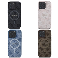 قاب اورجینال برند گس مدل Guess Ring Classic Logo With MagSafe مناسب برای Apple iPhone 16 Pro Max