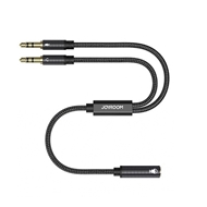 مبدل 2 به 1 AUX جوی روم Joyroom Headphone cable SY-A05