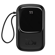 پاوربانک 20000 بیسوس Baseus PPQD040101 Qpow Pro توان 22.5 وات و کابل تایپ سی