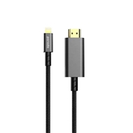 کابل تبدیل پرودو مدل Porodo Lightning hdmi braided cable