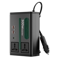اینورتر خودرو گرین لاین Green Lion GC-300 Car Inverter GNGC300PINBK