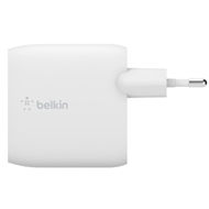 شارژر دیواری شارژ سریع دو پورت 24 وات بلکین مدل WCB002vfWH